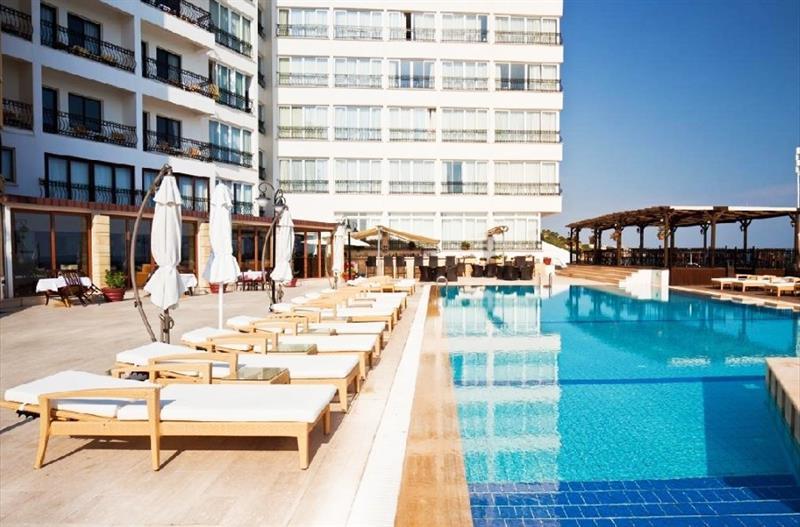 Ada Beach Hotel Karavas  Exterior foto